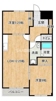 フェリス三島の間取り画像