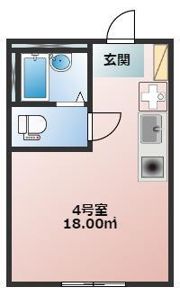 アクシスコート大和の間取り画像