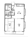 山愛マンションの間取り画像