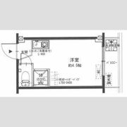 清水728ハイツの間取り画像