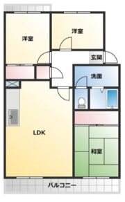 さがみ野さくらマンションの間取り画像
