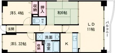 アイビー館の間取り画像