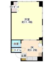 国際コーポの間取り画像