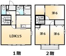 エコライフタウン本庄Dの間取り画像