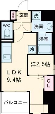プランドール厚木の間取り画像