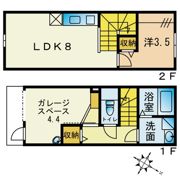 GARAGE HAUS KASUGAの間取り画像