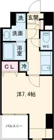 プランドール厚木の間取り画像