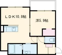 仮）苫小牧市北栄5丁目新築APの間取り画像