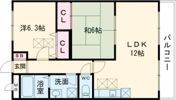 アン・クレールⅡの間取り画像