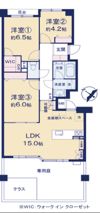 千葉登戸ガーデンハウスの間取り画像