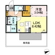 D-Roomクレスト国分の間取り画像