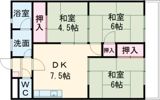 ニューライフ長与の間取り画像