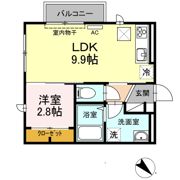 アベニーレ Ⅱの間取り画像