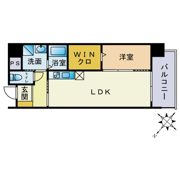 グローリー南福岡の間取り画像