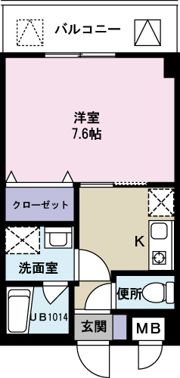 矢島ビルの間取り画像