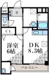 リバティ寿の間取り画像