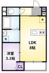 フィーリックス御井町の間取り画像
