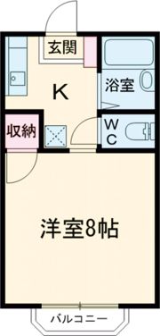 メゾンRNの間取り画像