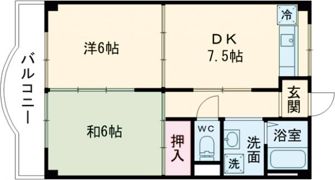 ハイツハピィバリーI北棟の間取り画像