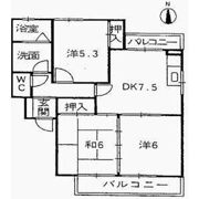 グリーンパーク藤塚の間取り画像