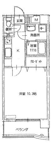 シェドゥーヴル八事の間取り画像