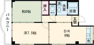 ハイツハピィバリーI南棟の間取り画像