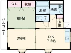 ハイツ ハピィバリーⅡ D棟の間取り画像