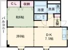 ハイツ ハピィバリーⅡ D棟の間取り画像