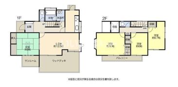 香日向1丁目貸家の間取り画像
