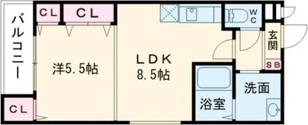 アイビーコート 城南の間取り画像