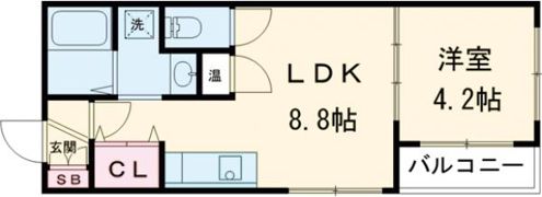 F asecia uraniaの間取り画像