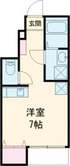 プレズント福生Ⅱの間取り画像