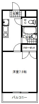 浅井ビルの間取り画像