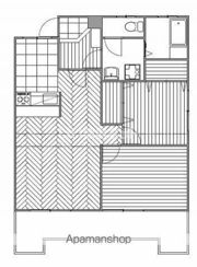 高城コーポの間取り画像