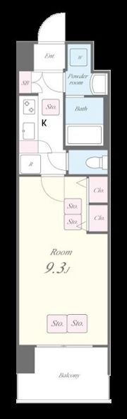 NORTH VILLAGE BIRTH PLACEの間取り画像