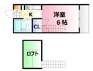 ウイング広瀬Ⅰの間取り画像