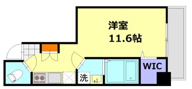 LECIEL庚午北（旧ノースワン庚午）の間取り画像