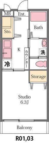 ルクレールの間取り画像