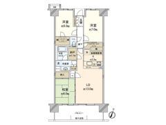 パークシティさいたま北コートレジデンスの間取り画像