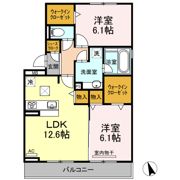 フラーテルの間取り画像