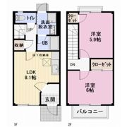 Branche西原Ⅱの間取り画像