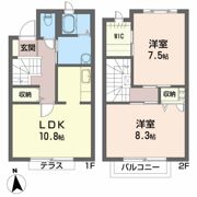 ロージーの間取り画像