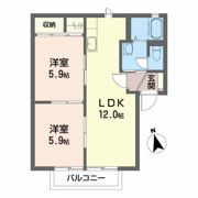 ロイヤルレジデンスAの間取り画像