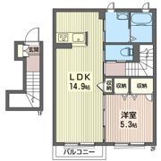 ヴィコロ壱番館の間取り画像