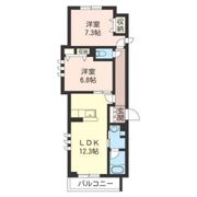 Old tree 1stの間取り画像