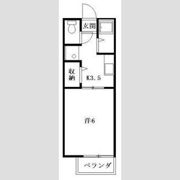 エトワール勝川の間取り画像