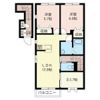 グリーンプラザ Aの間取り画像