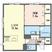 パークスクエアの間取り画像