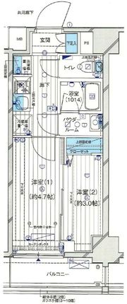GENOVIA小村井の間取り画像