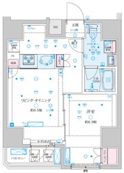 GENOVIA文京千駄木の間取り画像